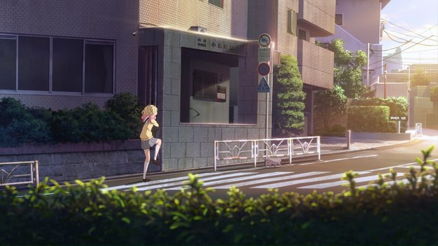 Pedestrian crossing in front of the hospital